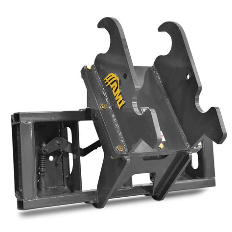 tb285 ecavator boom to skid steer plate adapter|ami skid steer attachment.